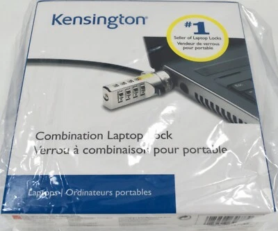 Kensington Combination Laptop Computer Lock K64673AM - Image 1 of 3