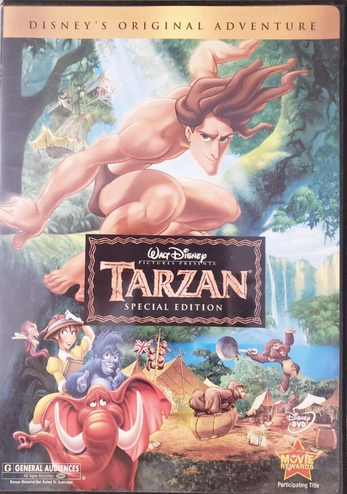 Tarzan DVD  **DISC ONLY**  Disney - Image 1 of 1
