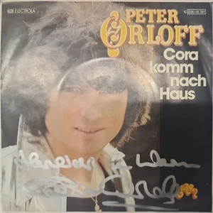 PETER ORLOFF Autogramm Signiert Original Single Autograph Signed Vinyl - Bild 1 von 2