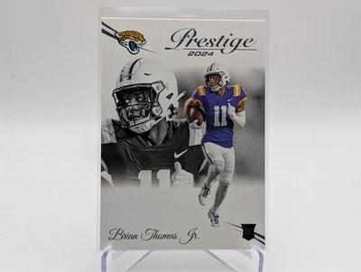 2024 Panini Prestige BRIAN THOMAS JR #321 Rookie Jacksonville Jaguars RC - Image 1 of 2