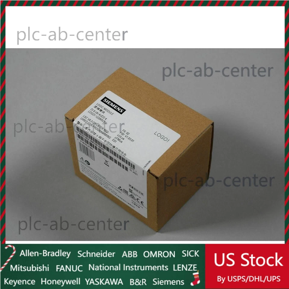 New Siemens LOGO 12/24RCEO logic module 6ED1052-2MD08-0BA1 6ED1 052-2MD08-0BA1 - Image 1 of 4