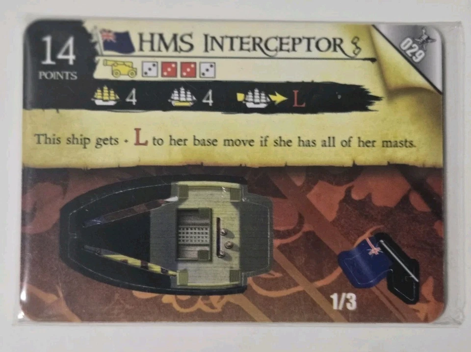 pirates csg of the caribbean HMS Interceptor 029 - Image 1 of 2