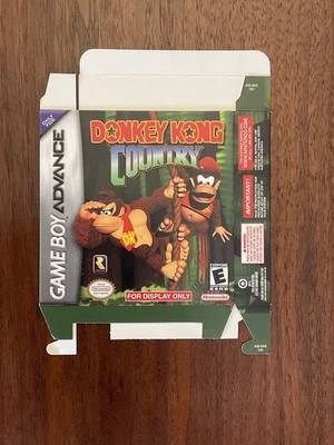 Donkey Kong Country For Display Only Box Nintendo Game Boy Advance New - Image 1 of 2