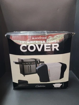 Capa combo Blackstone 28" Airfryer #5472 preta e cinza resistente às intempéries - Imagem 1 de 4