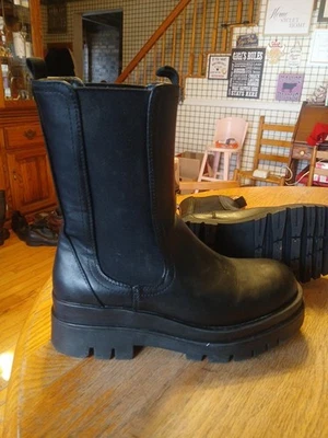 JF -Candide Platform  Ankle Boots Booties Size 6.5 Black - Image 1 of 4