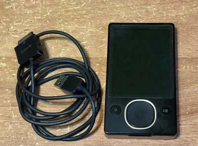 Reproductor MP3 Microsoft Zune 80 GB (Modelo # 1126) SIN ALIMENTACIÓN - PARA REPUESTOS/REPARACIÓN/TAL CUAL Foto 1 de 4