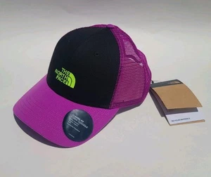 The North Face Mudder Trucker SnapBack – Black & Purple Mesh, Unisex, One Size - Picture 1 of 9