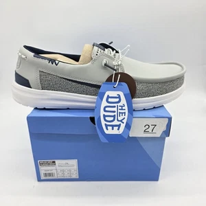 Hey Dude Welsh Grip klassische Mesh Schuhe Herren Größe 12 bequem leicht Freizeit - Bild 1 von 12