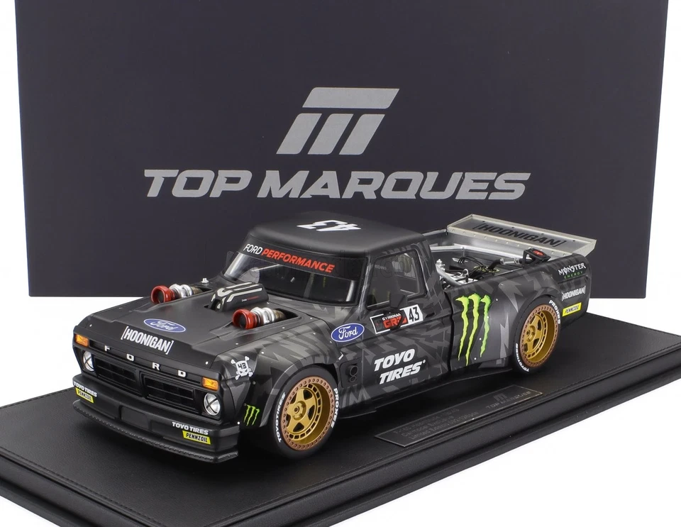 1/18 TOPMARQUES - FORD USA - F-150 PICK-UP N 43 HOONIGAN 2018 KEN BLOCK TOP090A - Immagine 1 di 1