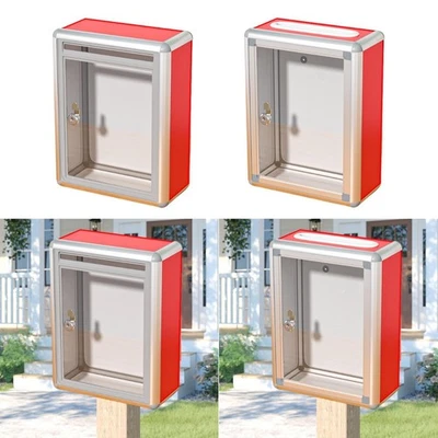 Donation Box Donation Ballot Drop Box for Survey Fundraising Business Card - Image 1 of 2