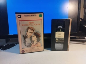 Rebel Without A Cause (1955 VHS) Rare Warner Home Video Clamshell - James Dean - Picture 1 of 8