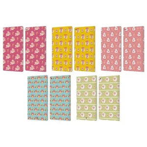 HEAD CASE DESIGNS CUTIE ANIMAL PATTERNS LEATHER BOOK WALLET CASE FOR AMAZON FIRE - Picture 1 of 11