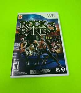 Nintendo Wii Rock Band 3 Completo con Manual - Imagen 1 de 3
