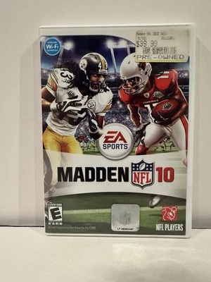 Madden NFL 10 (Nintendo Wii, 2009) - CIB Complete - Image 1 of 4