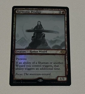Harmonic Prodigy Vetrina Foil NM Modern Horizons 2 mai giocata - Foto 1 di 2