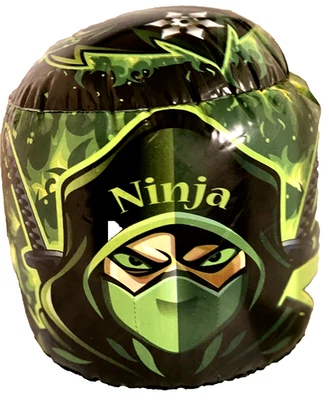 BIGFUN Bop Green Inflatable Ninja Boxing Toy Gloves Kids 8–16 Outdoor Play - Image 1 of 4