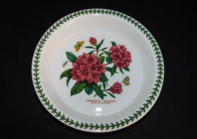 PORTMEIRION JARDÍN BOTÁNICO PASTEL PLATO TARTA HORNEAR RODODENDRO Foto 1 de 4