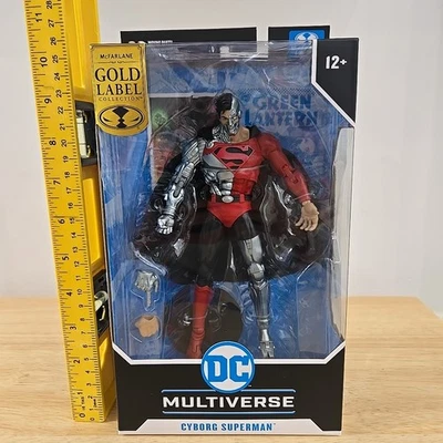 NUEVO 2025 DC Multiverse CYBORG SUPERMAN Rojo McFarlane Etiqueta Dorada Objetivo Exclusivo Foto 1 de 4
