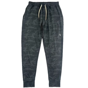 Vuori Sunday Performance Jogginghose Herren Small schwarz Tarnmuster V416 schmale Passform sportlich - Bild 1 von 13
