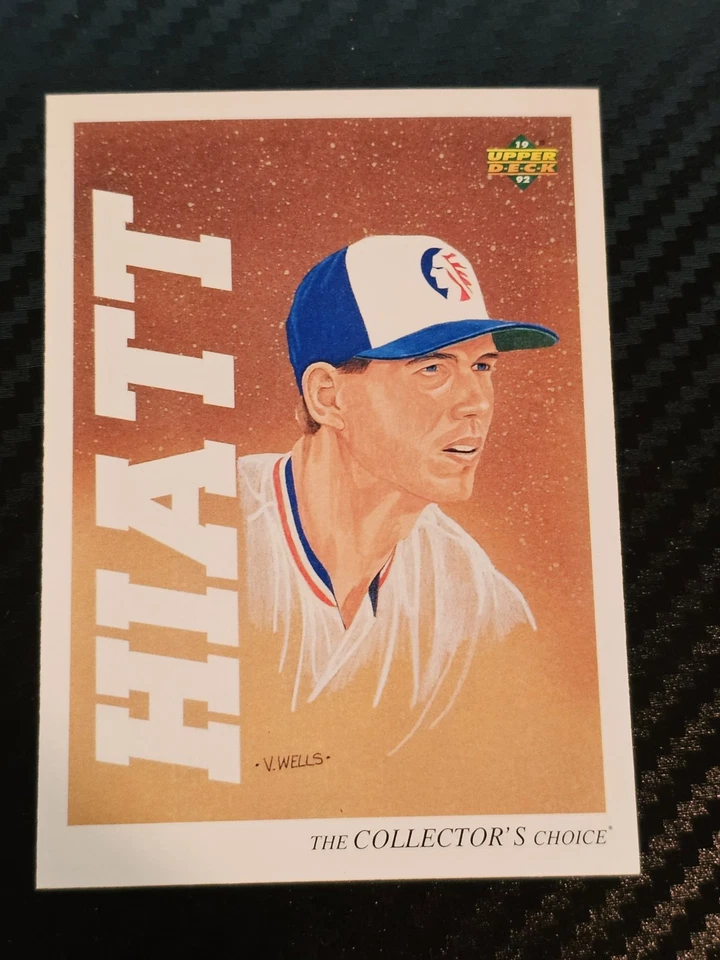 1992 Upper Deck Minor League - Phil Hiatt #45 (RC) Memphis Chicks - Royals - Image 1 of 2