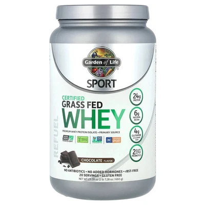 Whey em pó com certificação SPORT sabor chocolate (23,28 oz) validade 12/2025 - Imagem 1 de 3