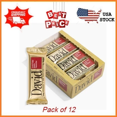 David High Protein Bars Fudge Brownie Flavor 28g Protein 150 Calories Pack of 12 - Image 1 of 4