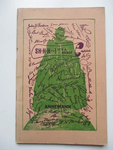 C1940's? Annemann SH-H-H--! IT'S A SECRET Magic Tricks DEMON SERIES L. Davenport - Imagen 1 de 13