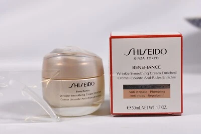SHISEIDO ❤️ Benefiance Wrinkle Smoothing Cream Enriched- 1.7 oz Sealed in Box - Image 1 of 3
