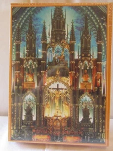 NEW FACTORY SEALED 1000 PIECE JIGSAW PUZZLE NOTRE DAME CATHEDRAL MONTREAL. - Picture 1 of 1