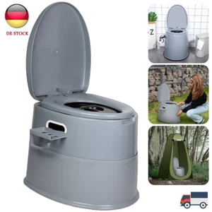Eimertoilette Extra Hoch Campingtoilette Klo Nottoilette Pflege Garten Feier DE - Bild 1 von 11
