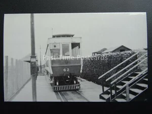 Isle of Man Manx Elec Railway TEMPORARY STATION AT BULGHAM 1967 c1980's Postcard - Picture 1 of 2
