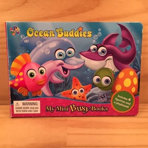 My Mini Busy Books OCEAN BUDDIES Cute Kids Picture Book Story (2016) Board Book - Picture 1 of 12