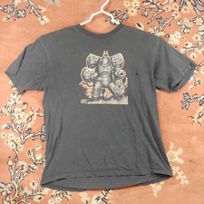 Vintage 90s Battletech T-shirt WOTC FASA Card Game SZ Large 1997 Clint Langley