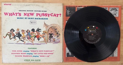 33 12" LP MOVIE SOUNDTRACK WHAT'S NEW PUSSYCAT? TOM JONES STEREO - Image 1 of 2