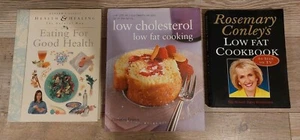 Healthy cook books bundle low fat cholesterol lowering good health food  - Picture 1 of 11
