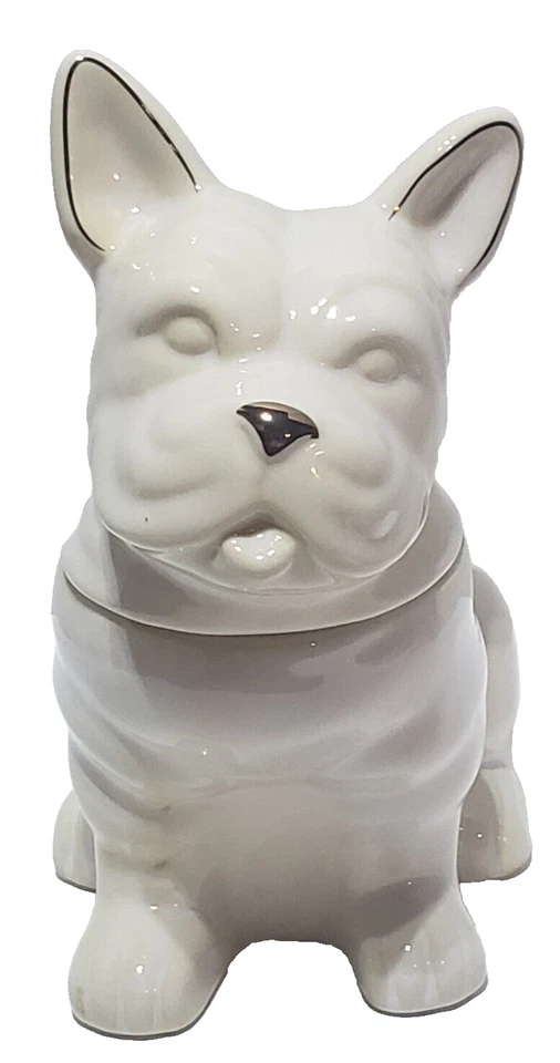 Tarro de galletas Cravings by Chrissy Teigen Bulldog Francés con acento dorado Foto 1 de 4