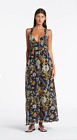 BNWT SIR THE LABEL DELIA DIANA V NECK GOWN - SIZE 2/10 AU/6 US (RRP $480)