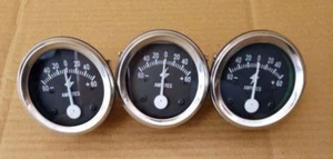 Ammeter 2" 60-0-60, Ampere Meter for Car, Trucks, Tractors, Bus, Generator 3 PCS - Picture 1 of 2