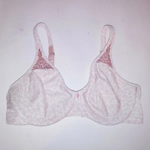 Bali Bra 36D White Peach Unlined Full Coverage Underwire - Picture 1 of 5