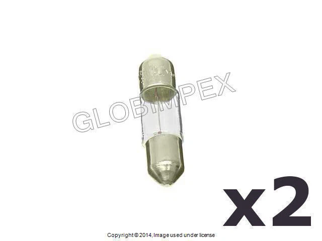 Лампа BMW E32 E10 (1967-1994) (12 В - 3 Вт) 28 мм для номерного знака / солнцезащитного козырька - Изображение 1 из 1