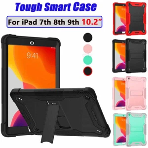 For iPad 10.2" 9th 8th 7th 2021 2020 Shockproof Hard Case Heavy Duty Stand Cover - Picture 1 of 16