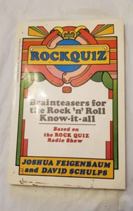 ROCKQUIZ. Brainteasers for the Rock 'n' Roll Know-it-All.  1st Printing RARE - Bild 1 von 7