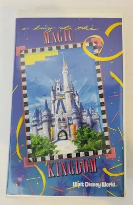 A Day at the Magic Kingdom - Walt Disney World - 1991 VHS Video Tape Promo - EUC - Image 1 of 4