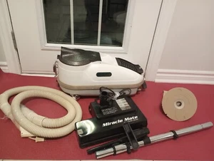Miracle Mate Canister vacuum Plus Power Nozzle. Vintage.Works Great - Picture 1 of 9