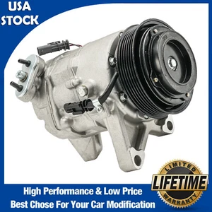 68322 Compresor de aire acondicionado y embrague para Buick Enclave 2013-2021 GMC Acadia 2013-2019 - Imagen 1 de 18