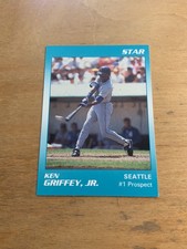Ken Griffey Jr. Baseball Card-#4 of 11-1990 The Star Co