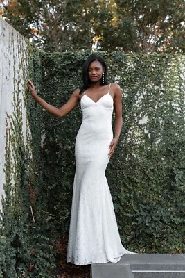 Ae & Be Wedding Dress. Never Worn. Lightly Altered.  - Image 1 of 4