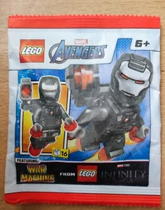 POLYBAG LEGO MARVEL AVENGERS FIGURINE MINIFIGURE FOIL 242401 WAR MACHINE - Imagen 1 de 1