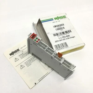 WAGO 753-506 Digital Output Module, 2-Channel DO, 24VDC 0.5A, Diagnostic - Picture 1 of 4