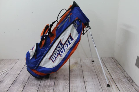Sun Mountain Boise State Broncos 6-Way Dual X Strap Carry Stand-Up Golf Bag Cover